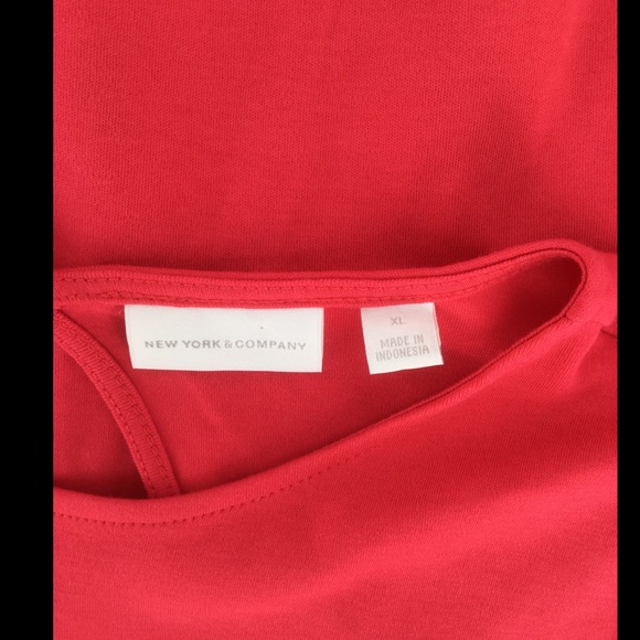 New York & Co XL Pink Midi Summer Dress - Picture 10 of 11